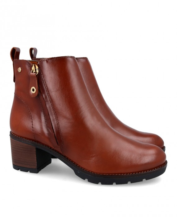 women's heeled ankle boots