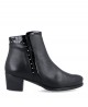 Desireé Neus 15 Classic black leather ankle boot