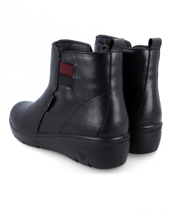 women's low wedge ankle boots