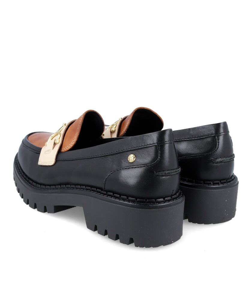 Mocasín negro mujer Pikolinos Aviles W6P-3857C1