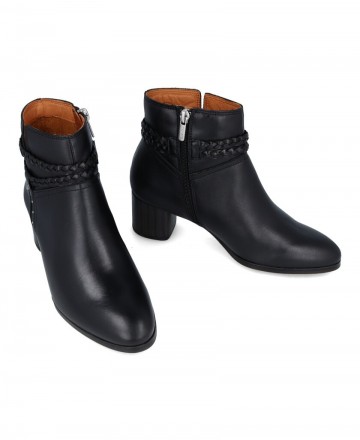 black heeled ankle boots amazon pikolinos woman