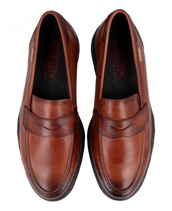 leather loafers