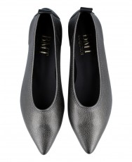 silver ballerinas woman silver ballerinas woman