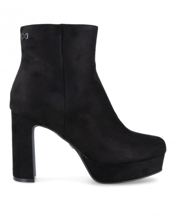 Mariamare 68390 Elegant black high ankle boots