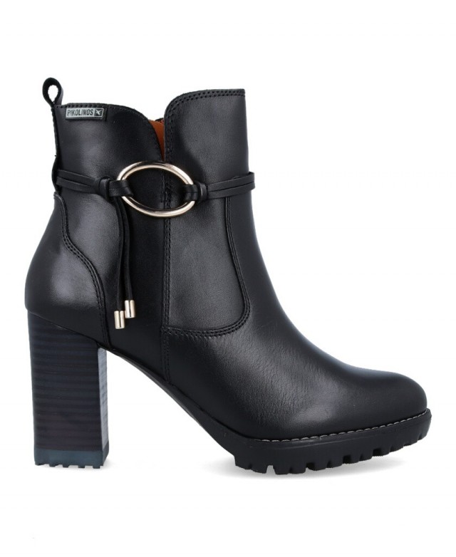 Pikolinos Connelly W7M-8542 Black leather bootie
