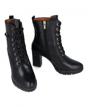 women's lace-up ankle boots