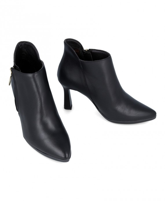 Black ankle boots
