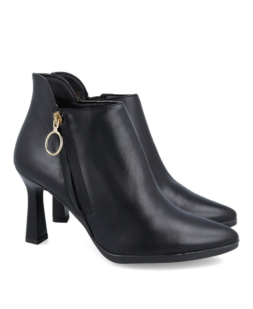 Heeled ankle boots