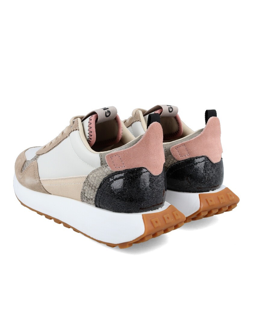 sneaker estampado serpiente