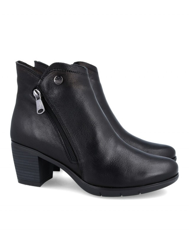Zapatillas deportivas para vestir para mujer en color negro - Botines Negros