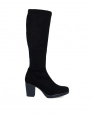 Botas negras best sale elasticas mujer