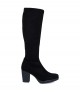 Botas altas elásticas negras Miss Elastic Caro 77018 Botas altas elásticas negras Miss Elastic Caro 77018
