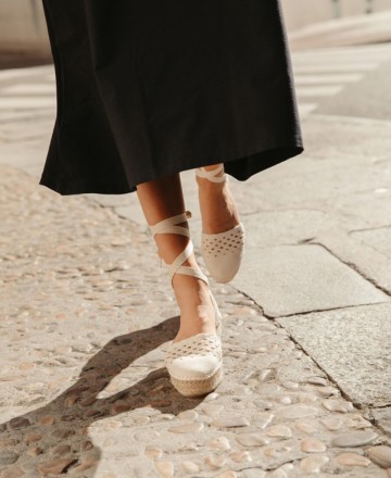 Macarena Valeria Java 59 platform espadrille