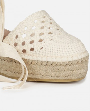 Macarena Valeria Java 59 platform espadrille