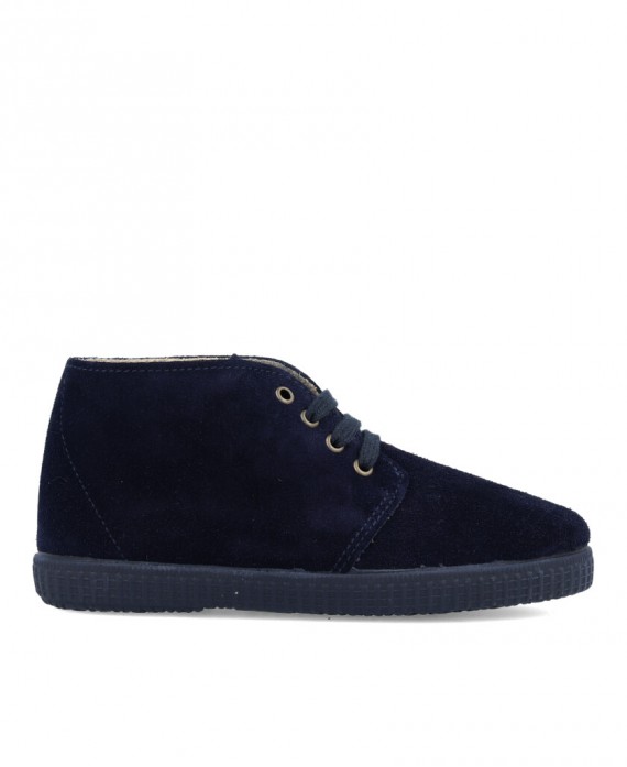 navy blue boy ankle boots