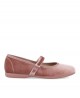 Flat pink Mary Janes for girl Batilas 11351