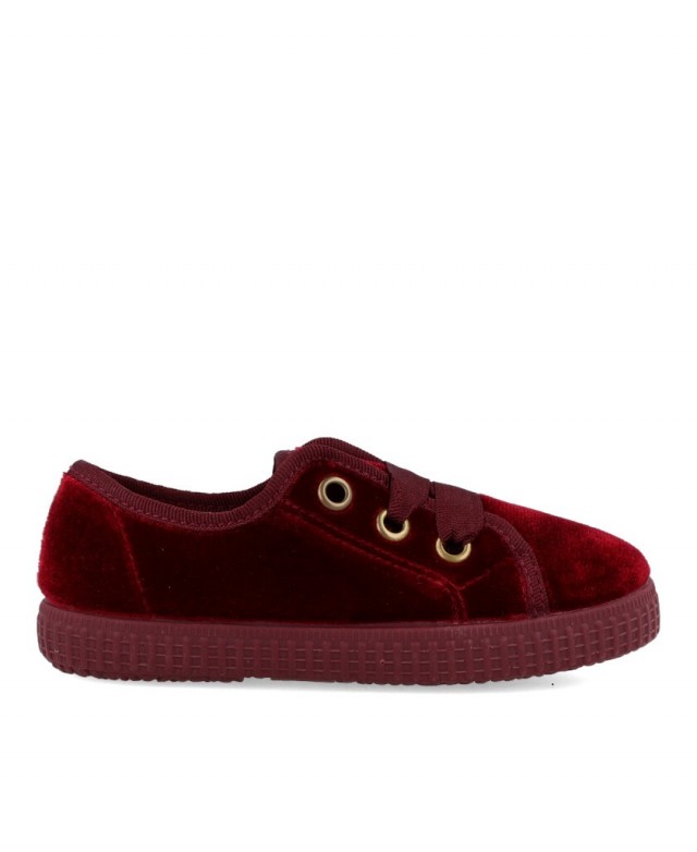 Girls on sale velvet sneakers