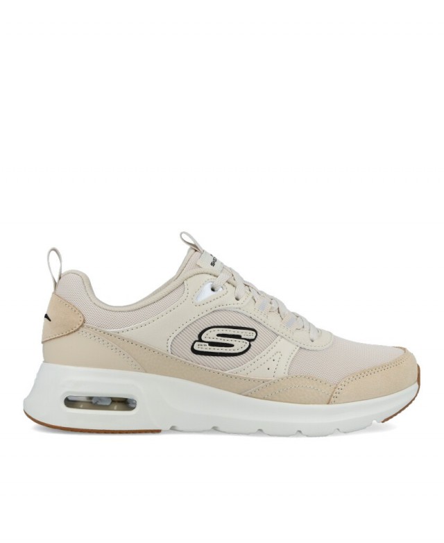 New skechers mujer clearance beige