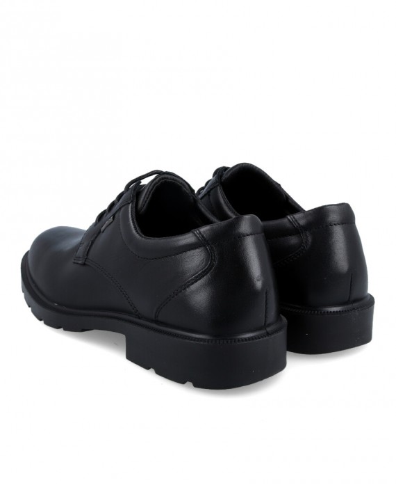 men's black leather shoes