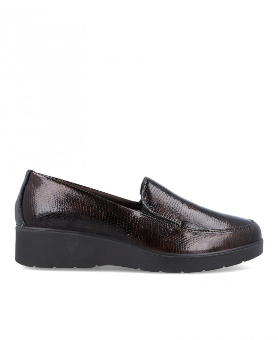 women's wedge loafers