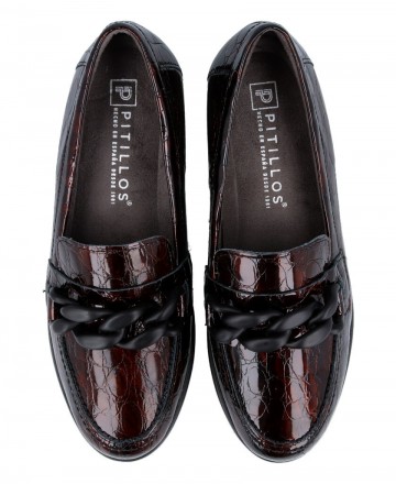 patent leather loafers