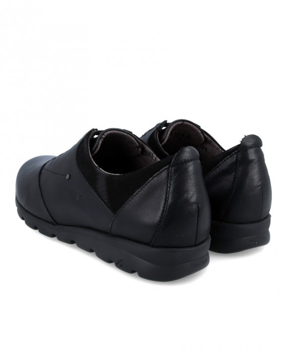 Zapatos para mujer en color negro Caracteristicas elastico cuna 3 cm zapato de estilo casual suela extra light exterior piel e 