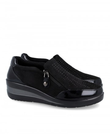 Zapatos con cremallera cómodos Amarpies AMD25337