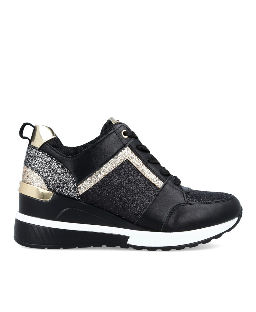 women's shiny sneakers