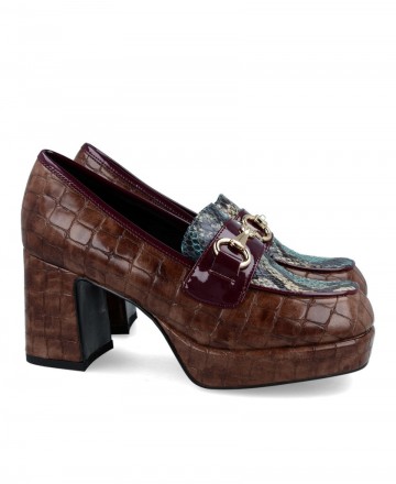 Exé Marion 821 Elegant high-heeled loafers