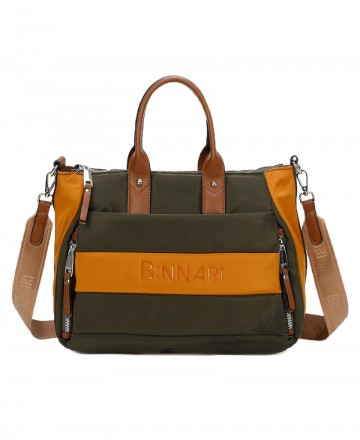 Binnari Giuseppina 19860 Women's green casual bag
