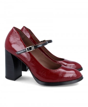 Wonders M-5605 Heeled Mary Janes style shoes
