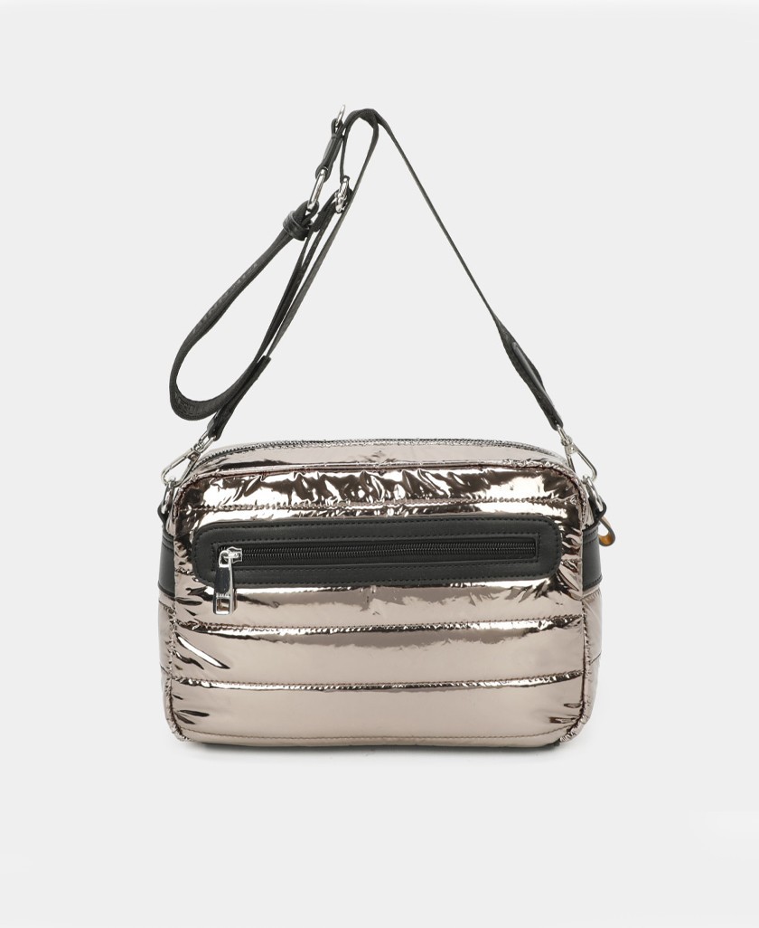 Bolso bandolera de mujer Binnari Vizela Silver 19712