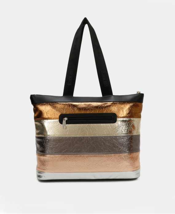 women's metallic bag