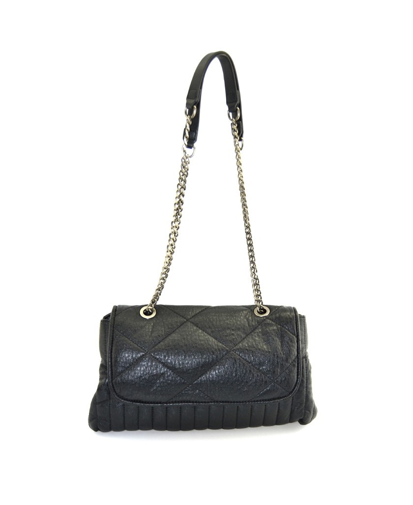 DMR Touch Nerea Black baguette crossbody bag