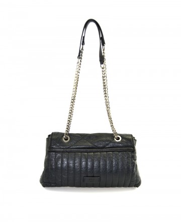 bolso baguette negro