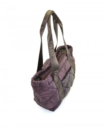 bolso morado nylon