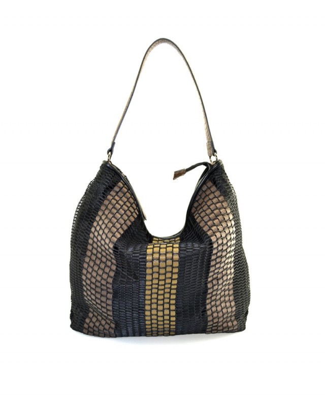 Bolso pequeño para mujer negro DMR Touch Trento textil