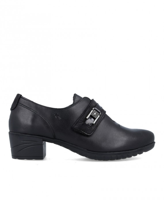 black high-top shoes