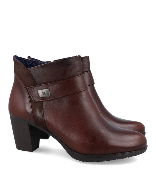 Dorking Evelyn D9111 Classic brown ankle boot