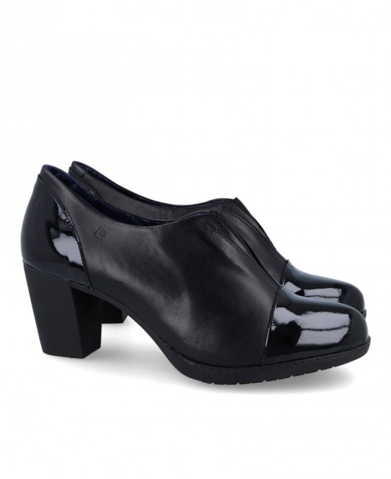 Dorking Evelyn D9112 Elastic heeled shoes