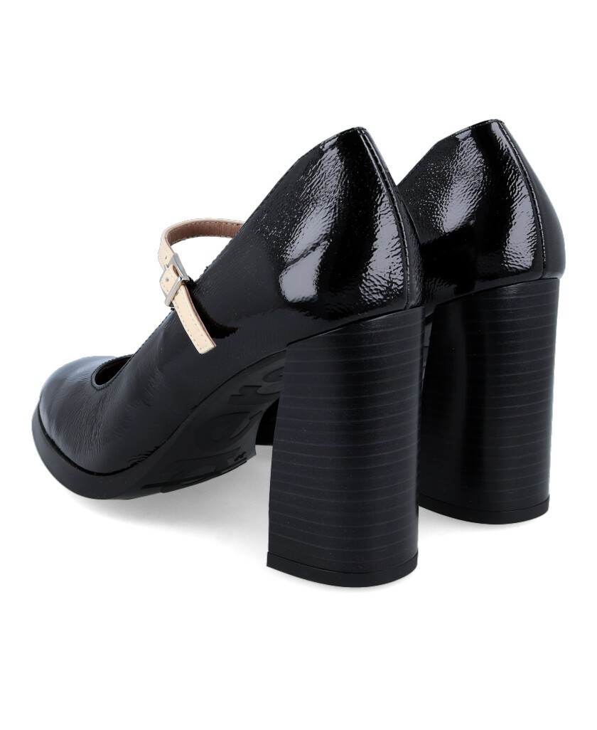 elegant patent leather shoes