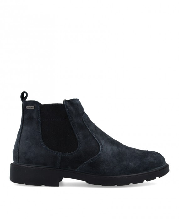 Imac 450229 Chelsea navy blue boots for men