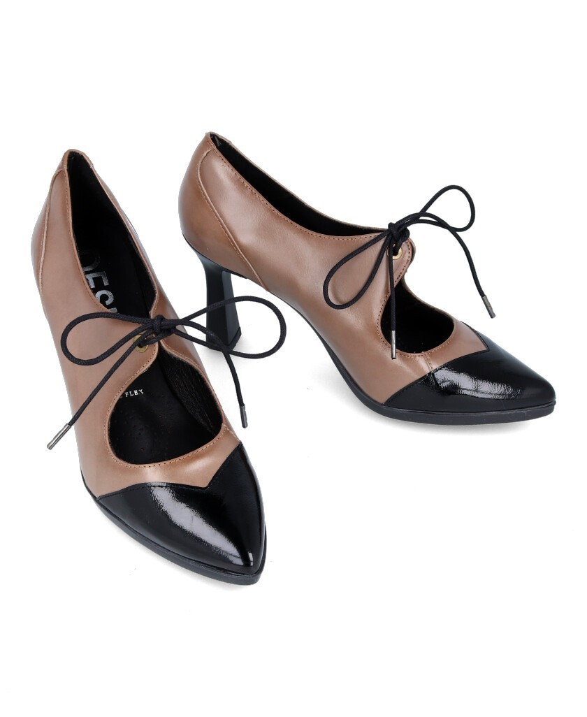 women's lace-up pumps
