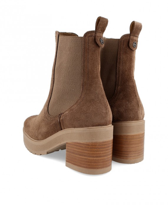 Porronet Rea 4535 elastic heeled ankle boots