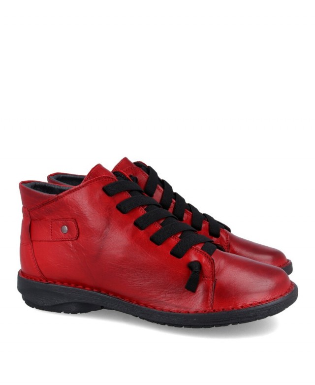 Catchalot IB13489 red elastic shoes