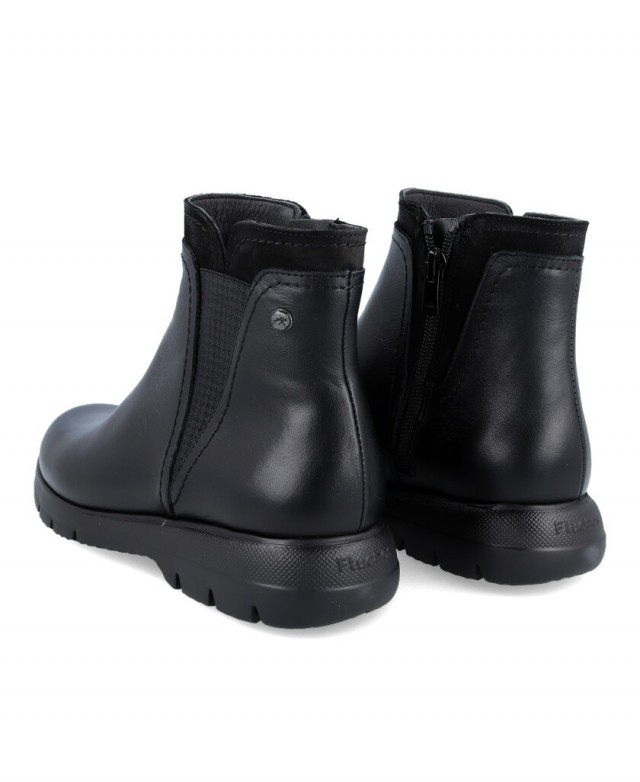 Black women's ankle boot Fluchos Gladis F1791 Black women's ankle boot Fluchos Gladis F1791
