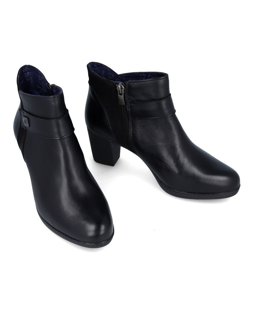 classic black ankle boots