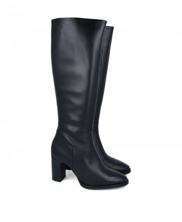 Wonders Garbi M-5106 Black high-heeled boot