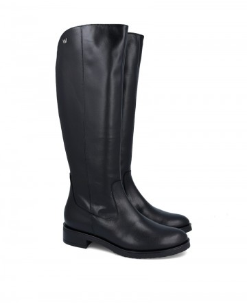 Wonders C-5470 Women's classic black boots