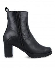 Botines para mujer en color negro Caracteristicas con cremallera tacon 6 cm zapato de estilo casual suela de goma termoplastica Botines para mujer en color negro Caracteristicas con cremallera tacon 6 cm zapato de estilo casual suela de goma termoplastica